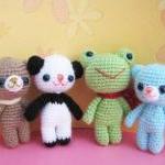 Pdf Brownie And His Friens Amigurumi Crochet..