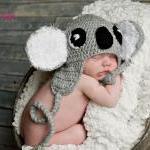 Pdf Crochet Pattern( How To Tutorial) Koala Hat..