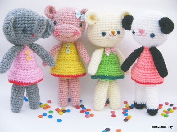 Pdf Girlgang Amigurumi Crochet Pattern-luulla