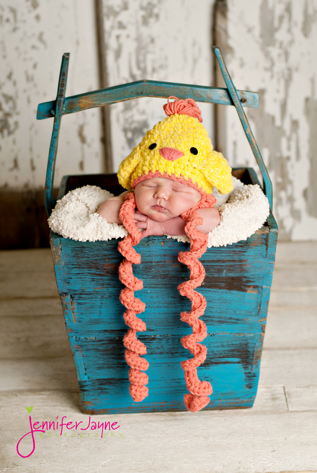 Pdf Crochet Pattern( How To Tutorial) Baby Chick Hat Size Newborn- 1 Years